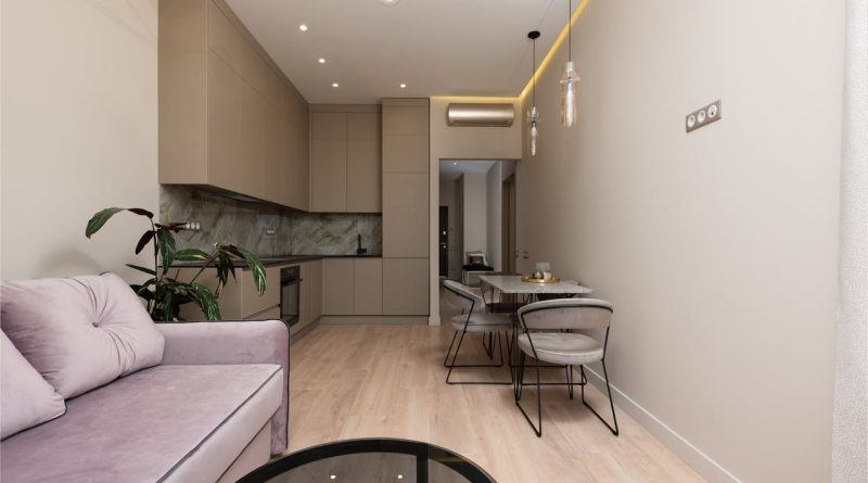 Salon cuisine ouverte pour aménager un espace convivial et fonctionnel